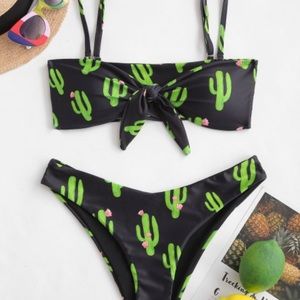 Black Cactus Bikini